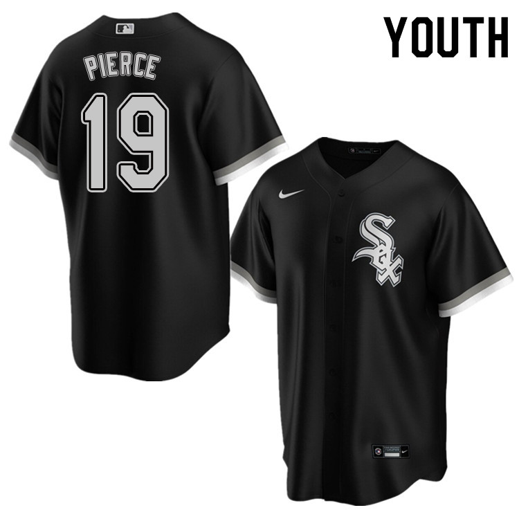 Nike Youth #19 Billy Pierce Chicago White Sox Baseball Jerseys Sale-Black